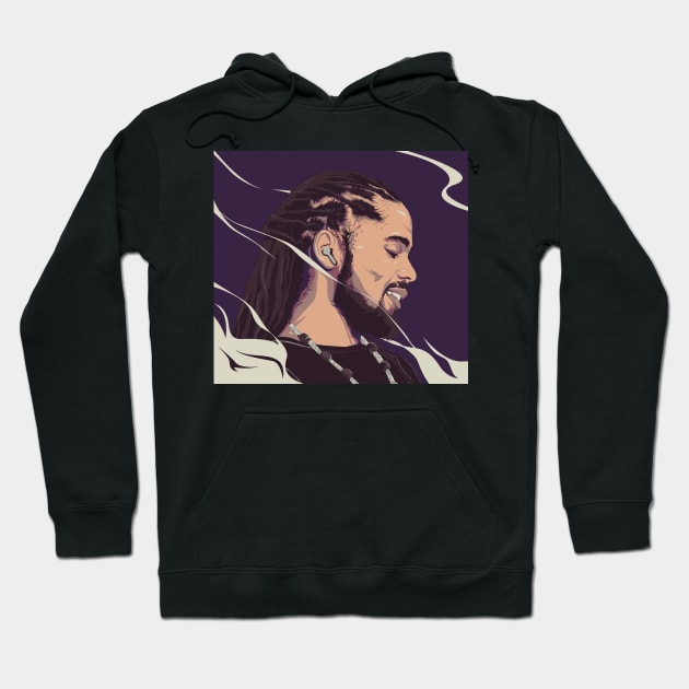 Skip Marley Hoodie by JhomArtStore